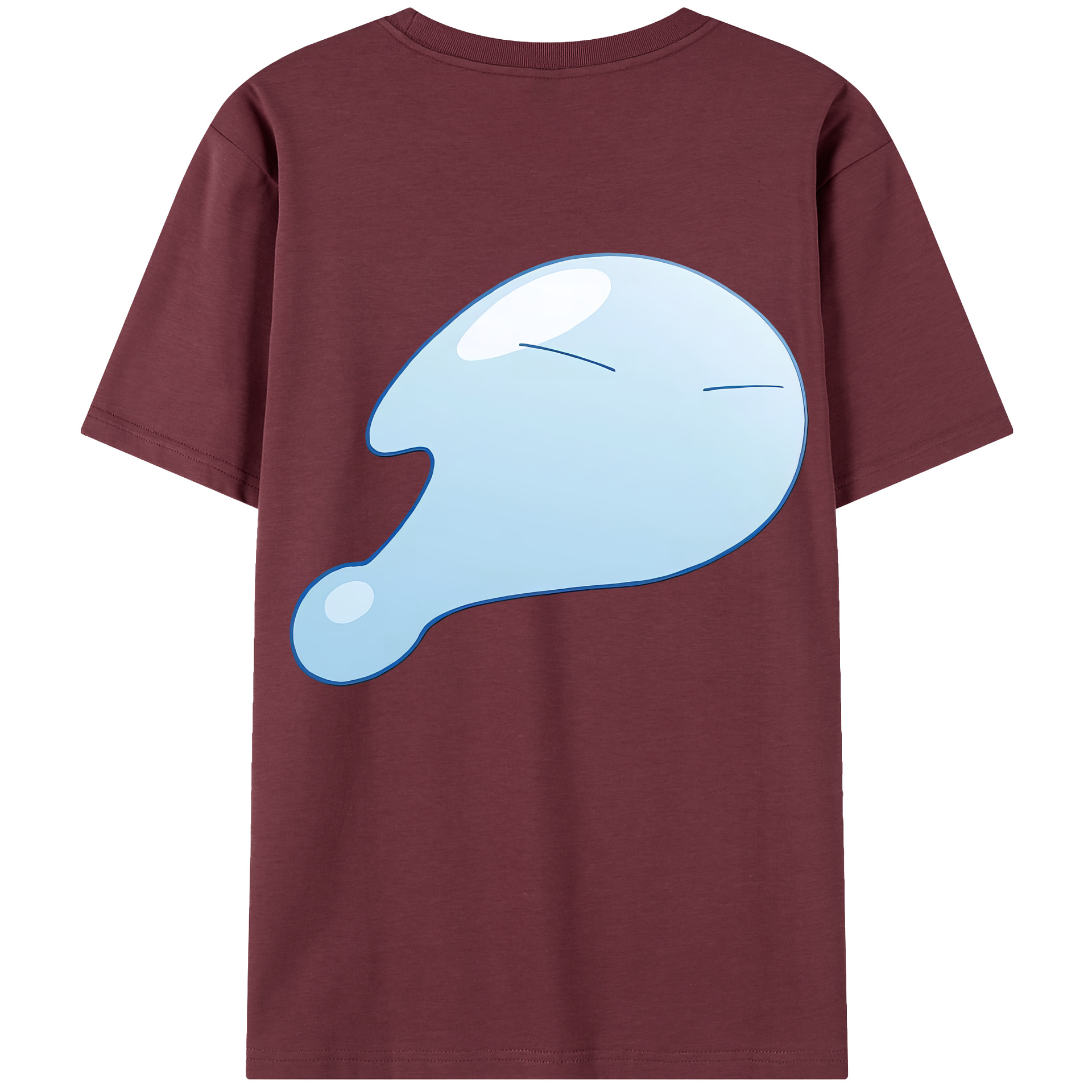 （画像用） 転スラ Regarding Reincarnated to Slime 綿100％半袖Tシャツ（背面プリント）